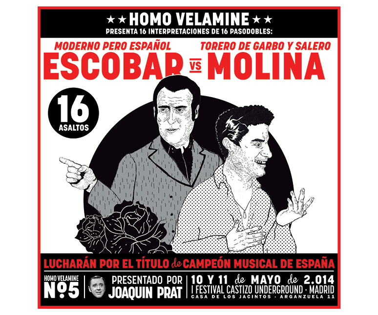 Cartel original de la revista Homo Velamine